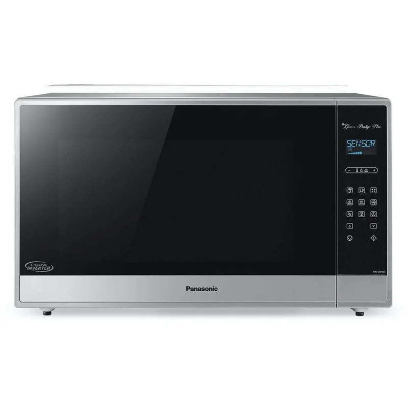 Panasonic - 2.2 cu. Ft Counter top Microwave in Stainless - NNSE995S Stainless
