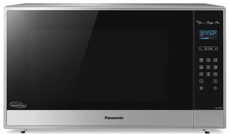 Panasonic - 2.2 cu. Ft Counter top Microwave in Stainless - NNSE995SC Stainless