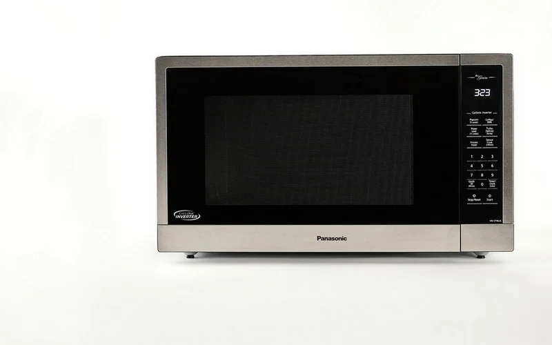 Panasonic - 2.2 cu. Ft Counter top Microwave in Stainless - NNST96JS Stainless