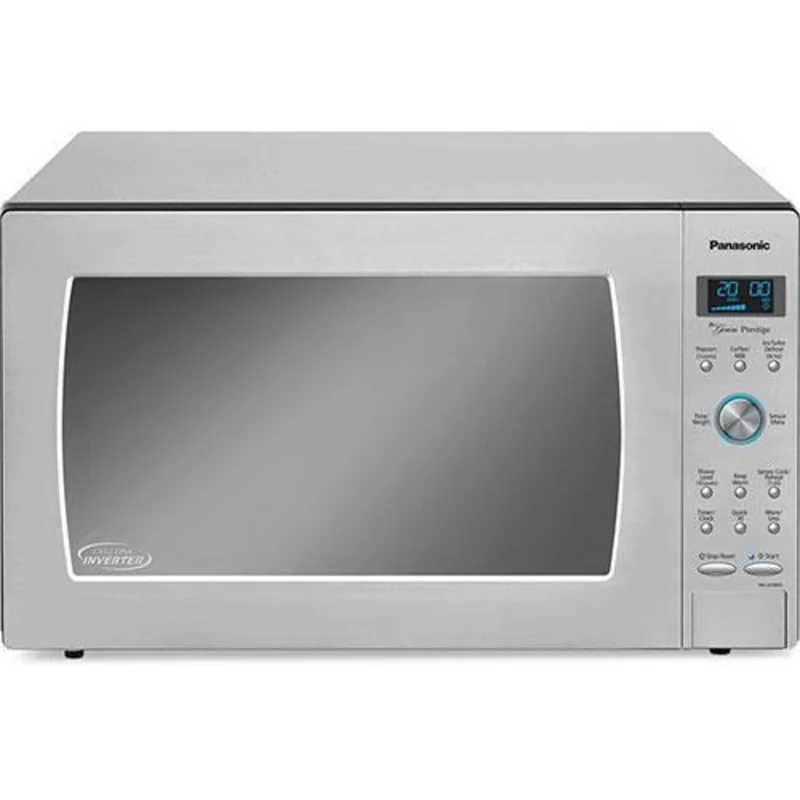 Panasonic - 2.2 cu. Ft Counter top Microwave in Stainless steel - NNSD986S Stainless