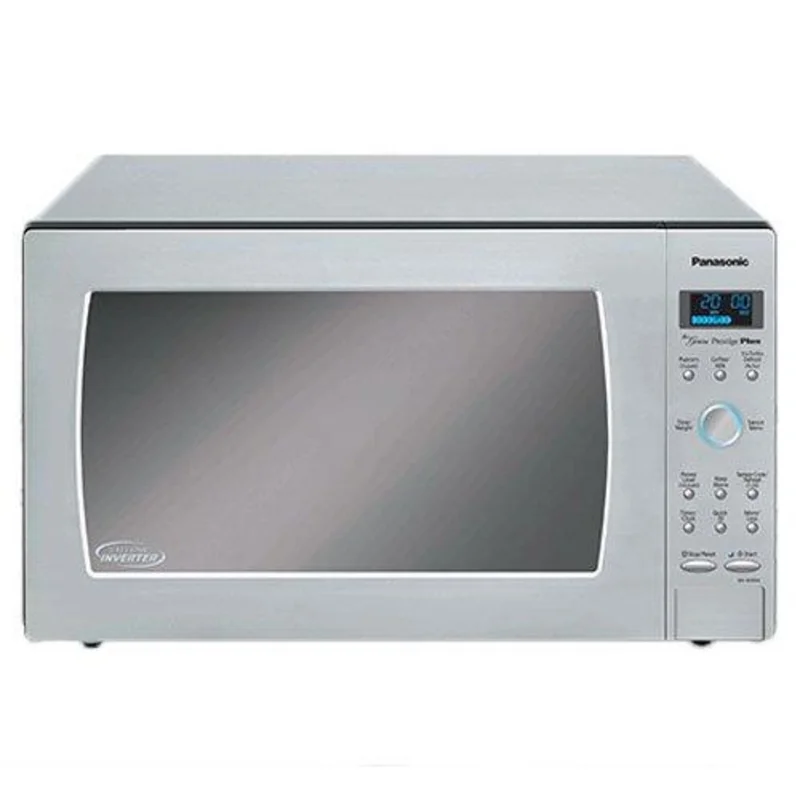 Panasonic - 2.2 cu. Ft Counter top Microwave in Stainless steel - NNSE996S Stainless