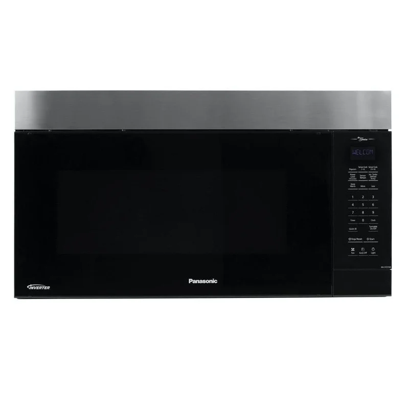 Panasonic - 2 cu. Ft Over The Range Microwave in Black - NNST27HB Black