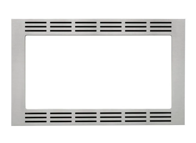 Panasonic - 27 Inch Microwave Trim Kit in Stainless - NNTK621S Stainless
