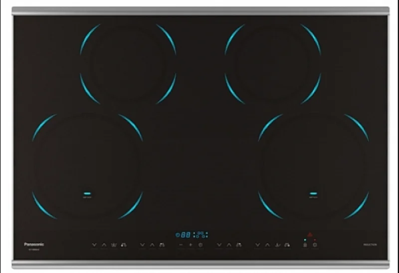 Panasonic - 30.43 Inch Induction Cooktop in Black - KY-B84AX Black
