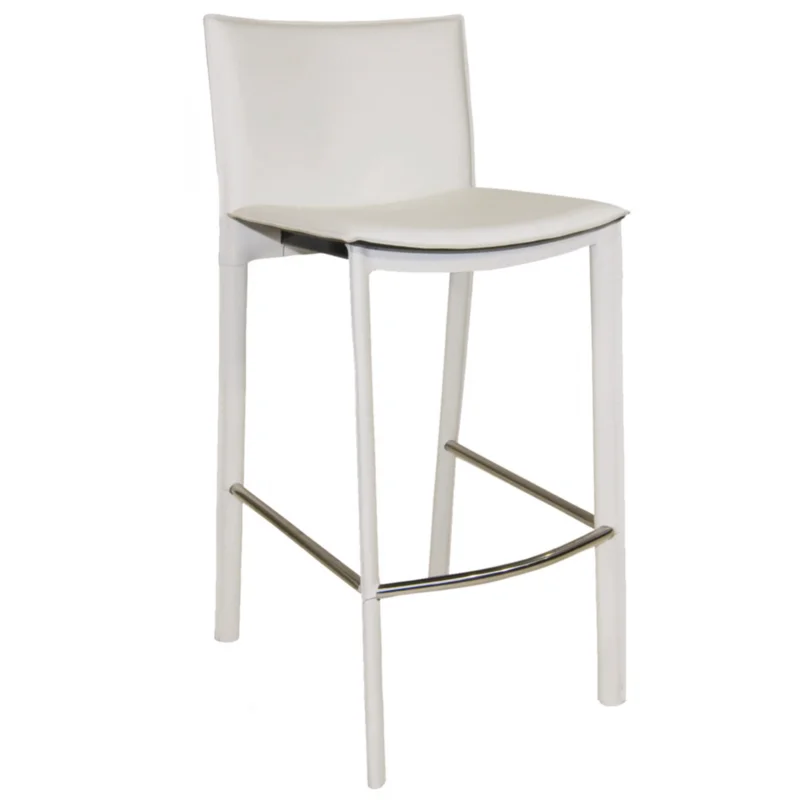 Panca Counter Stool, White
