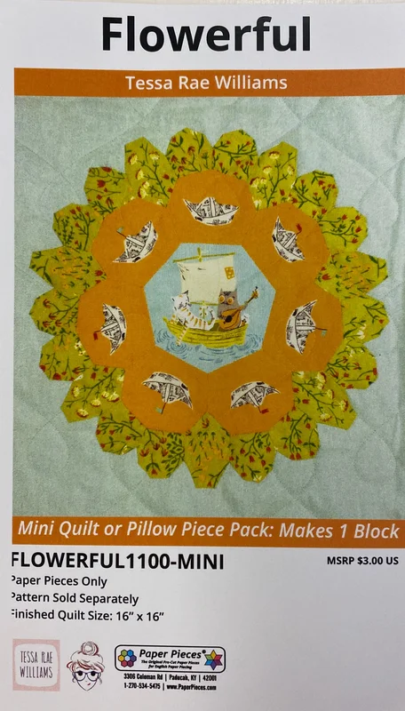 Paper Pieces for Flowerful