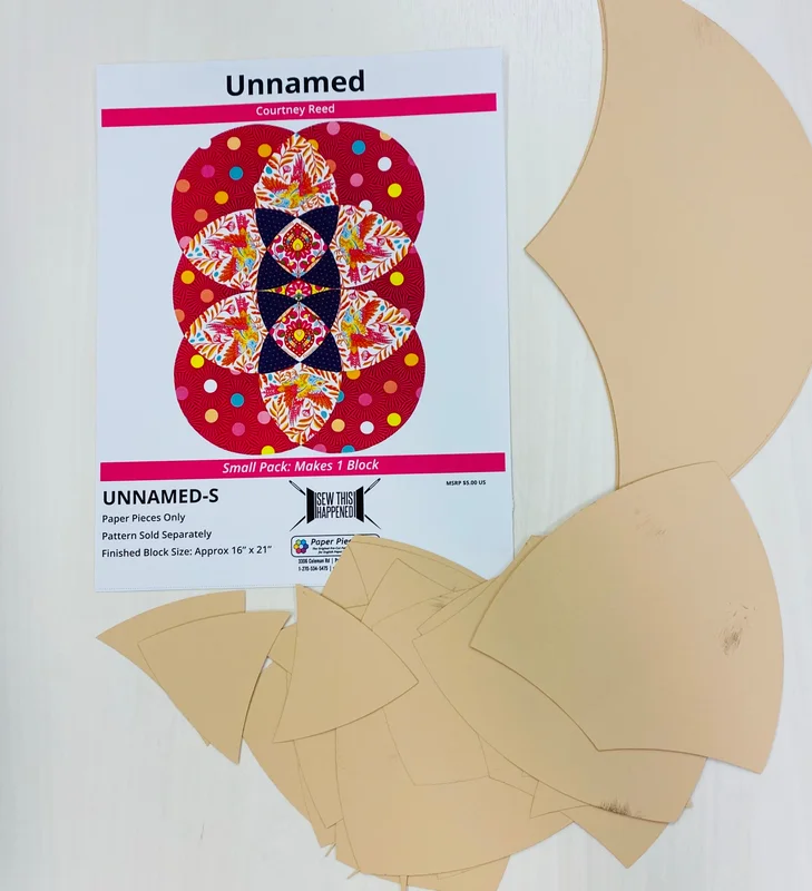 Paper Pieces for Unnamed Pattern