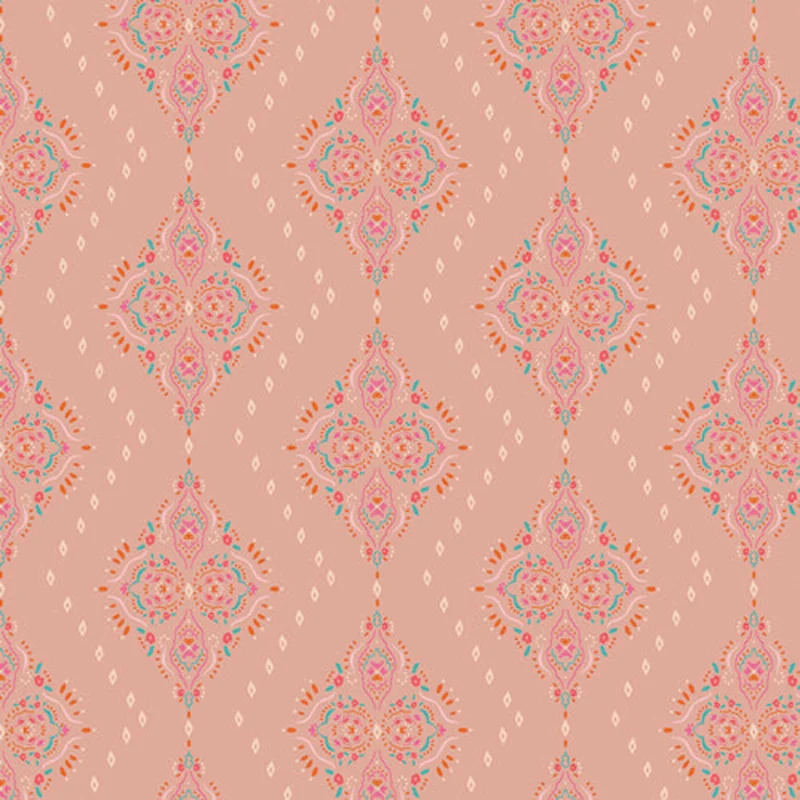 PARADISE GARDEN: Saffron & Silk (1/4 Yard)