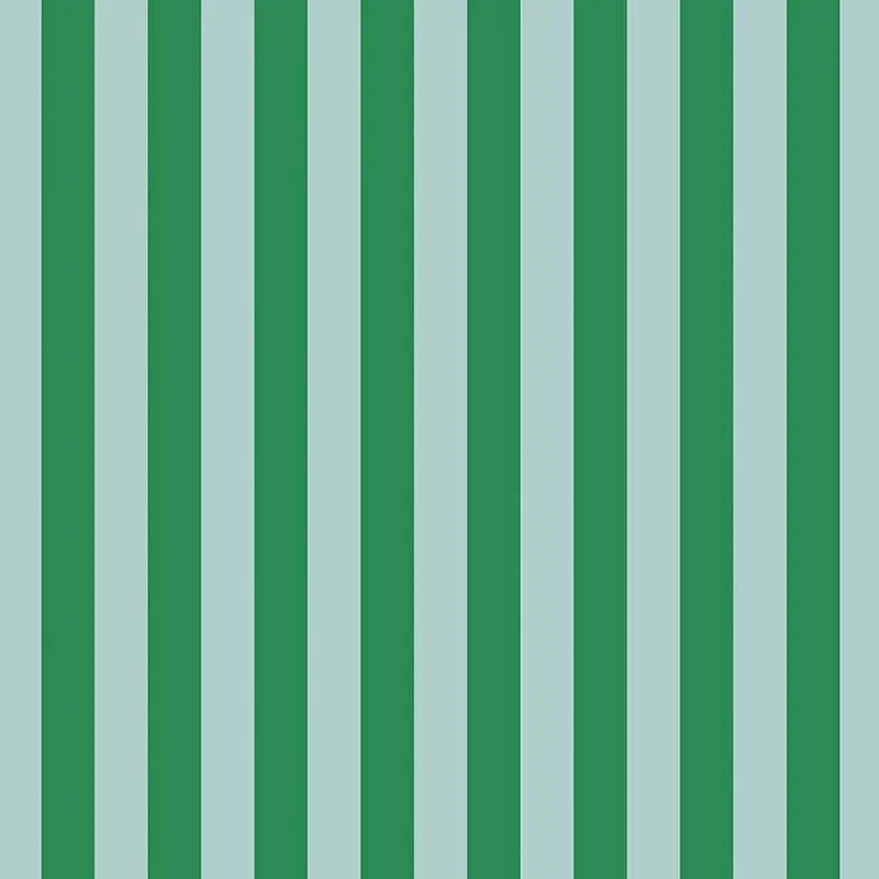PARADISE ROYALE: Cabana Stripe-Glade (1/4 Yard)