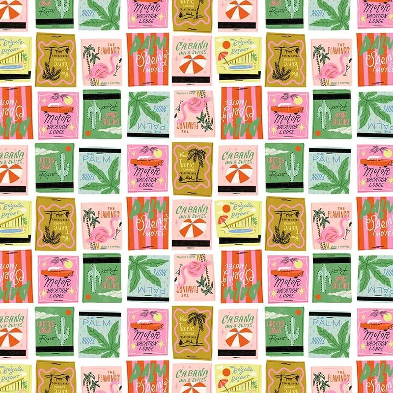 PARADISE ROYALE: Let's Get Lit!-Multi (1/4 Yard)