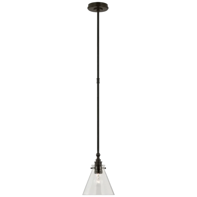 Parkington 9" Pendant, Bronze