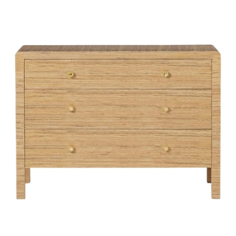Parson Dresser, Natural Hemp, 48"L x 20"W x 34"H