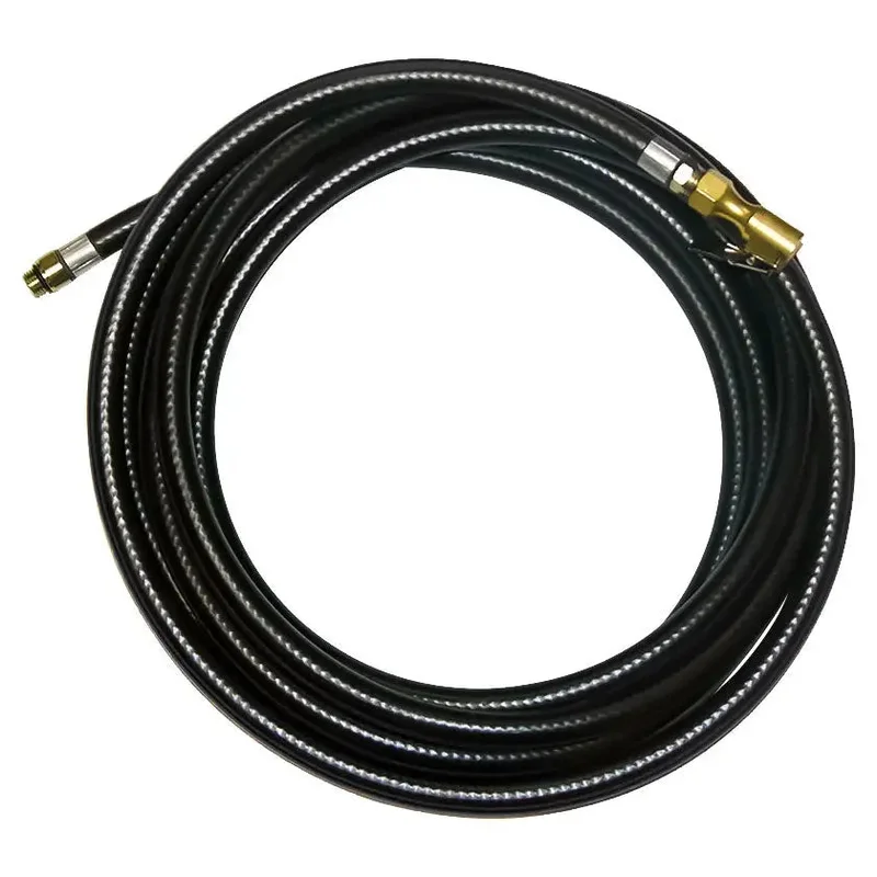 PCL 16ft Inflator Hose w/ Euro Chuck, 1/4" Male NTP - DS150