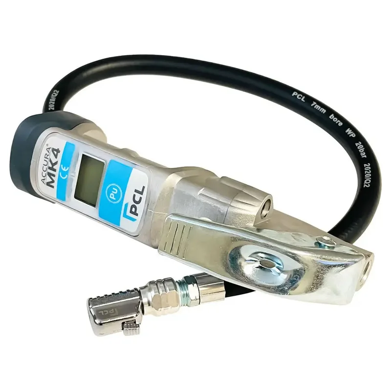PCL Accura MK4 DAC40CH2 Digital Tire Inflator w/ Rapid Chuck (4-250 PSI)