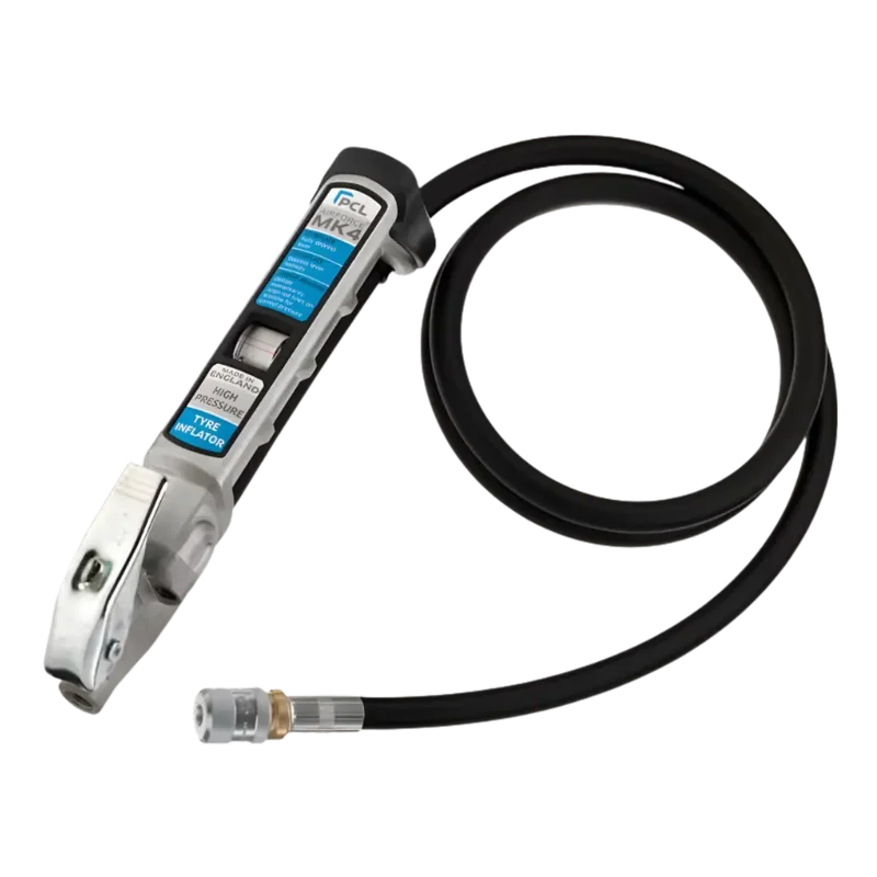 PCL AFG6H04 High-Pressure Tire Inflator 300 PSI, 1.8m Hose, Clip-On Connector