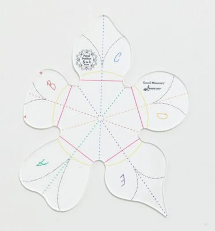 Petal Perfect 5-in-1 Template Ruler