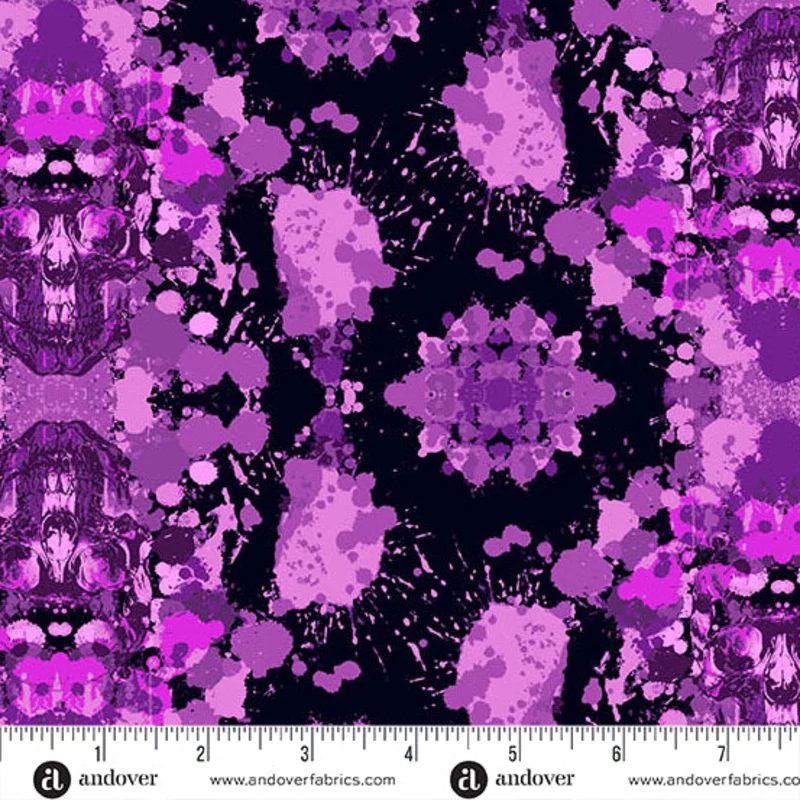 PHANTASM: Dark Damask-Elixir (1/4 Yard)