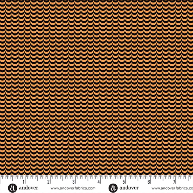 PHANTASM: Drape-Flame (1/4 Yard)