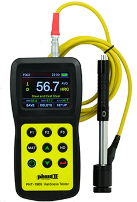 PHT-1900 / PHT-1900C , Portable Hardness Tester with Colour Display, Multi-Function