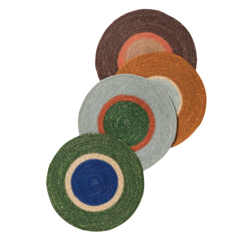 Pinto Placemat, 13.4", Available in 3 Colours Haze/Orange Peel