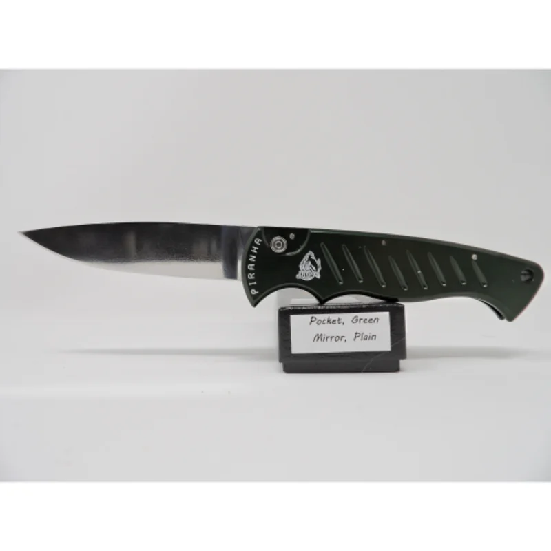 Piranha P1-G - Pocket Green Mirror
