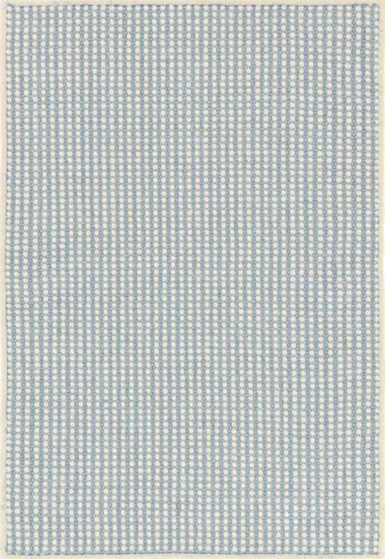 Pixel Woven Sisal / Wool Rug, Sky