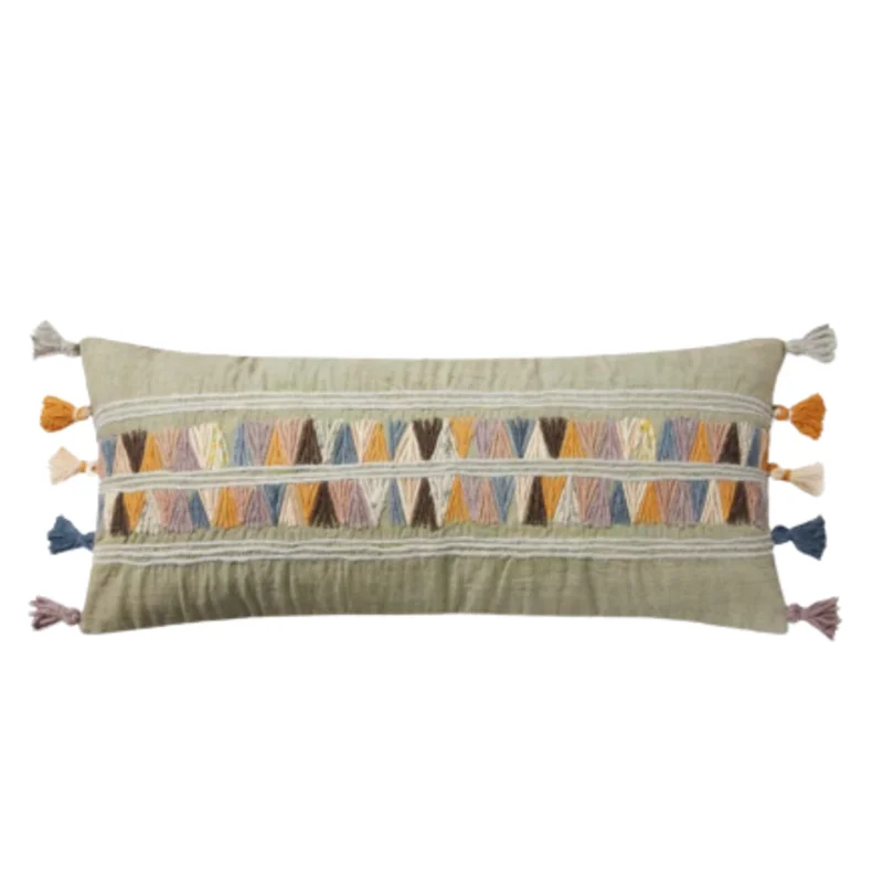 Pjb0003 Lt. Green / Multi, 13" x 35"