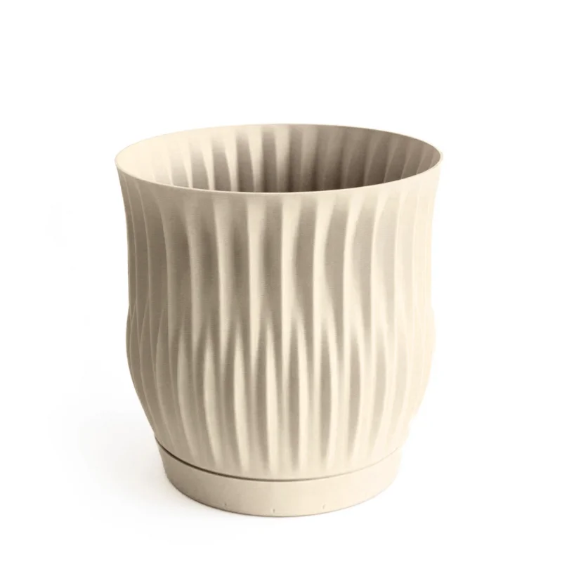 Pli Planter Eggshell