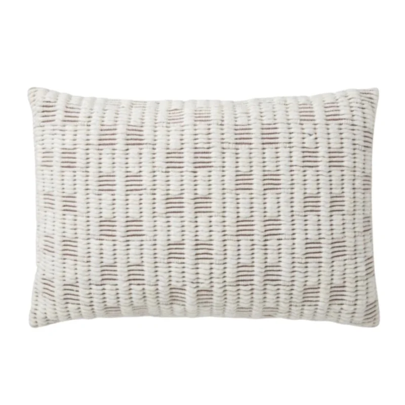 PMH0012 MH Ivory/Coffee, 16" x 26", Magnolia Home by Joanna Gaines Loloi