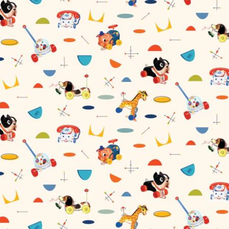 POP 'N PLAY: Main-Le Creme (1/4 Yard)