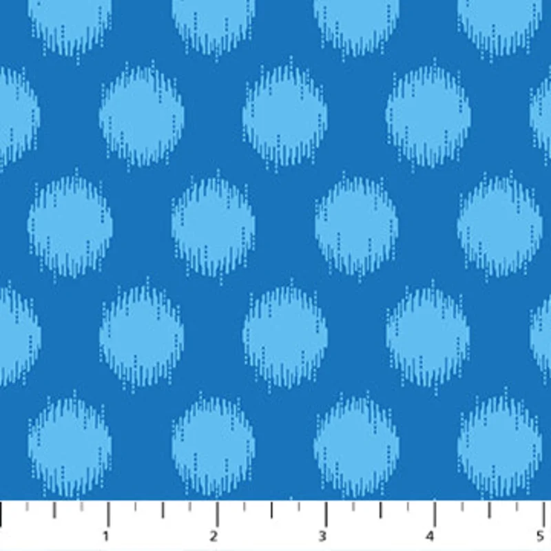 POP SUGAR: Top Dot-Blue (1/4 Yard)