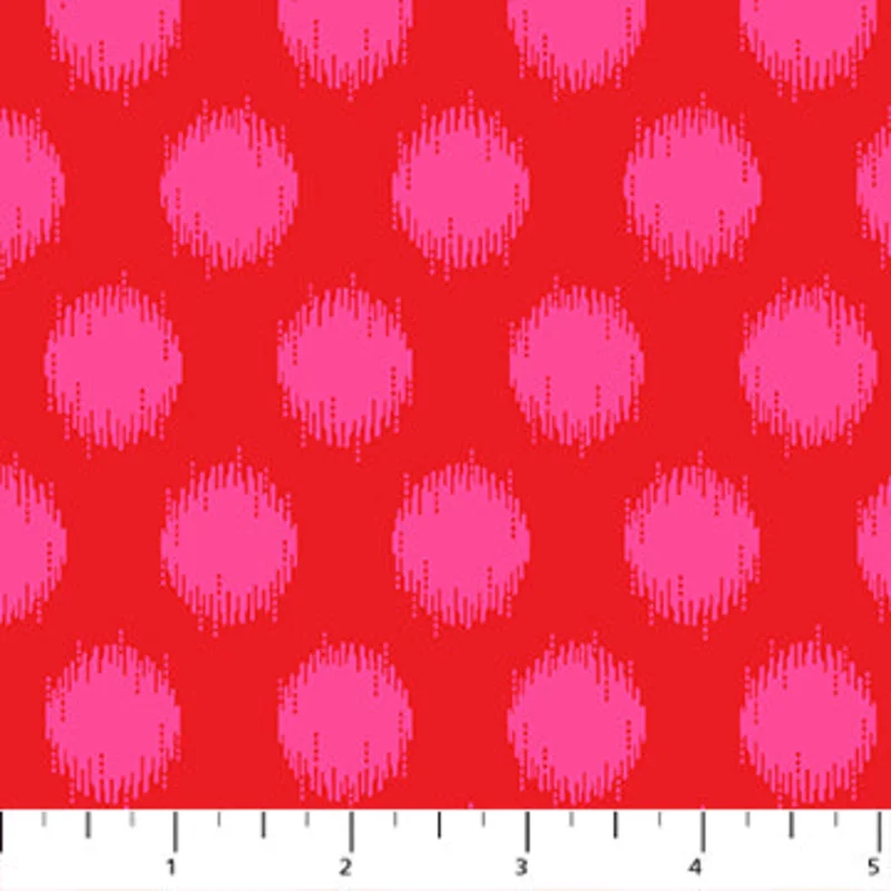 POP SUGAR: Top Dot-Cherry (1/4 Yard)