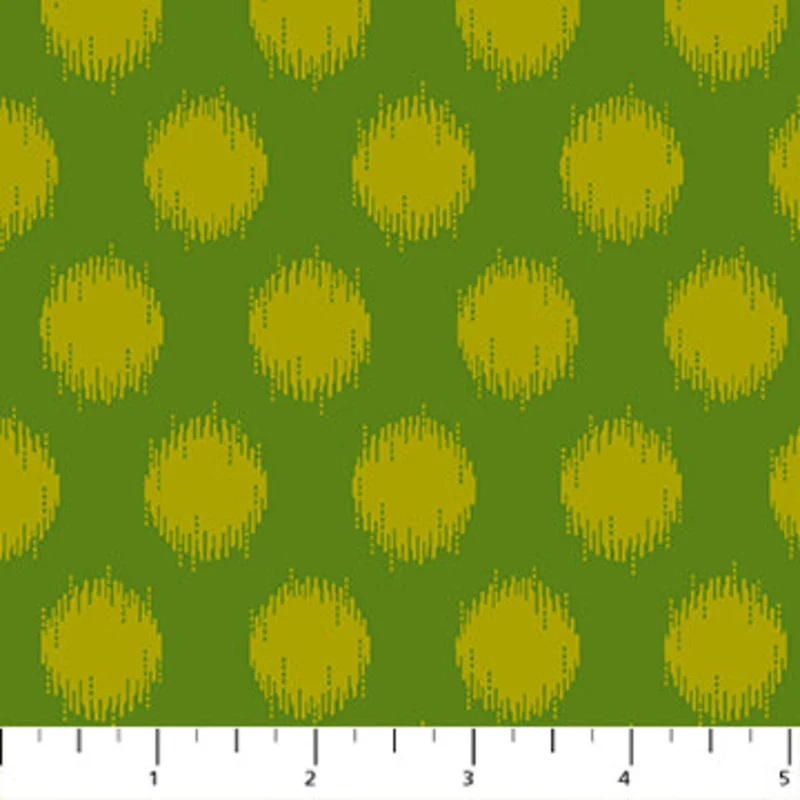 POP SUGAR: Top Dot-Green (1/4 Yard)