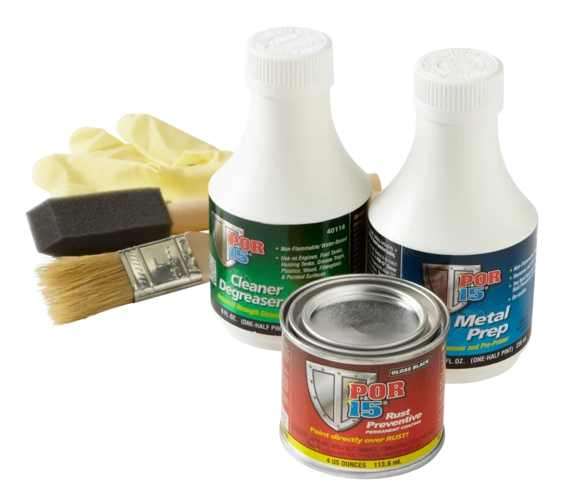 POR-15 Gloss Black Super Starter Kit