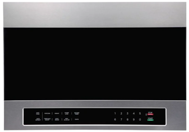 Porter & Charles - 1.3 cu. Ft Over the range Microwave in Stainless - EM038K6BD-S Stainless