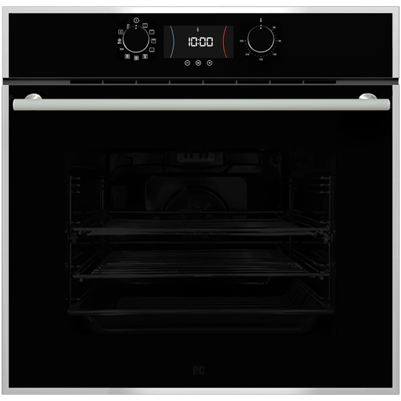 Porter & Charles - 2.5 cu. ft Steam Wall Oven in Black Stainless - SOPS60-1 Black Stainless