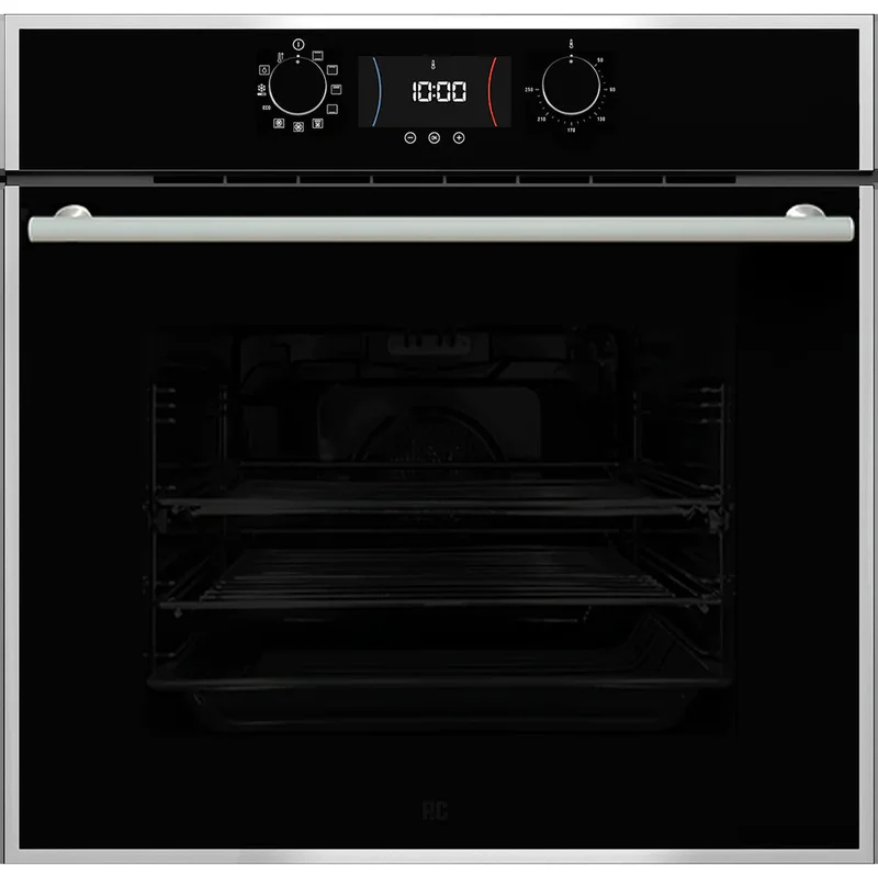 Porter & Charles - 2.5 cu. ft Steam Wall Oven in Black Stainless - SOPS60TM-1 Black Stainless