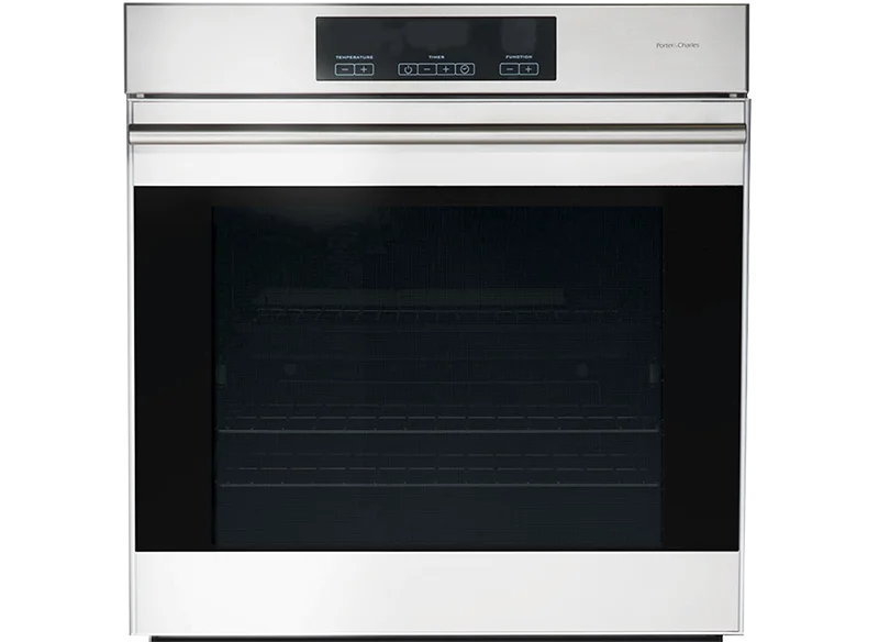 Porter & Charles - 3.24 cu. ft Single Wall Oven in Stainless - SOPS60EL Stainless