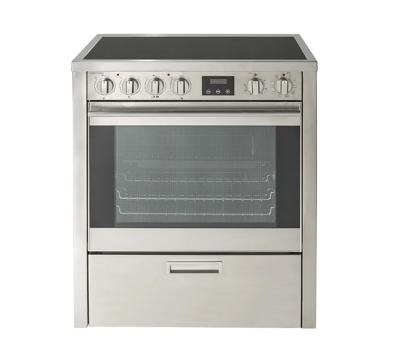 Porter & Charles - 3.8 cu. ft  Electric Range in Stainless - FEC76B3 Stainless