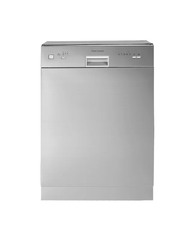 Porter & Charles - 45 dBA Built In Dishwasher in Silver - DWTPC5FC Silver