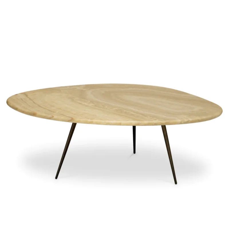 Portofino Large Coffee Table, Onyx, 39.57 x 30.71