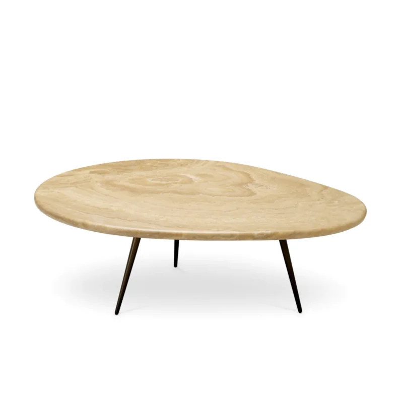 Portofino Small Coffee Table, Onyx, 32.68 x 27.36