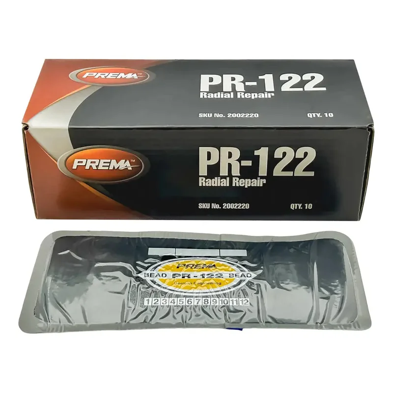 Prema PR-122 Radial Tire Repair Patch for Truck Tires, 7 x 3.5" (10/Box)