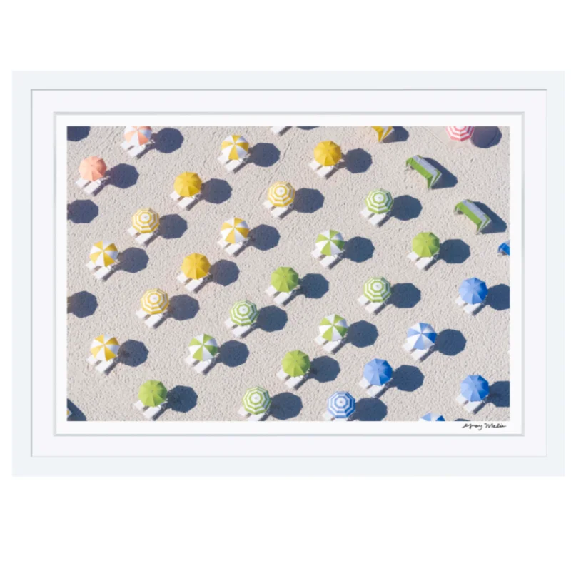Pride Umbrellas, Pride Beach, 29.5" x 41.5"
