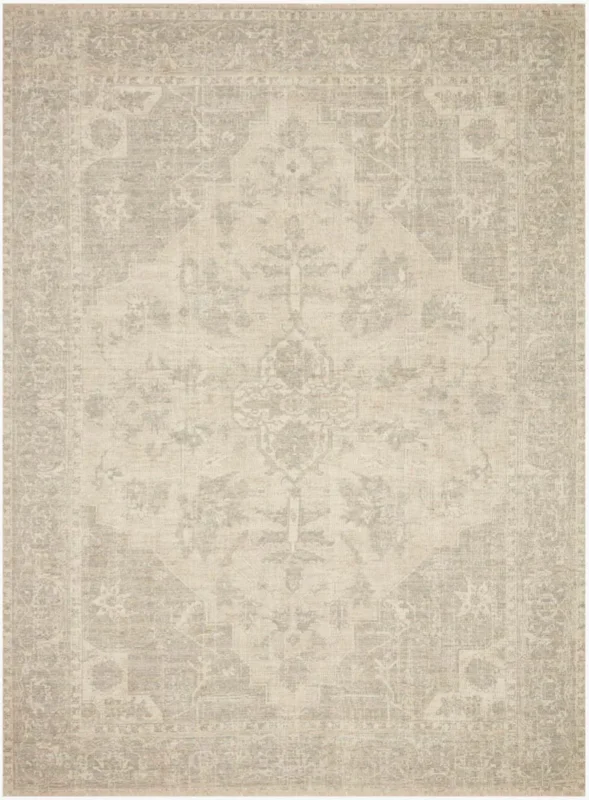 Priya- 04, Ivory / Grey