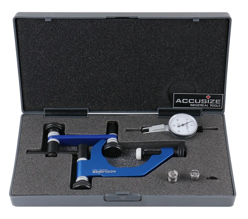 PROFESSIONAL UNIVERSAL INDICATOR HOLDER + 0.03 X 0.0005" DIAL TEST INDICATOR, P900-S186