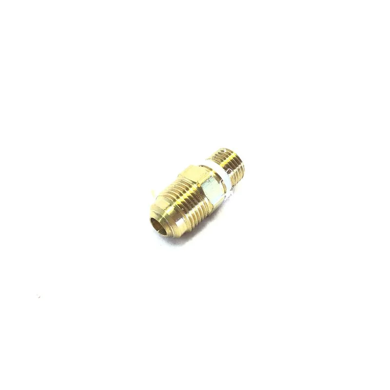 PT-F440216-131280 | Onyx Straight Adapter - 3/8 Male Flare X 1/4 Mnpt Brass