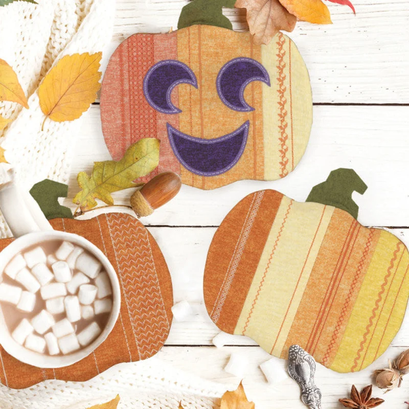 Pumpkin Patch Mug Rugs: CD
