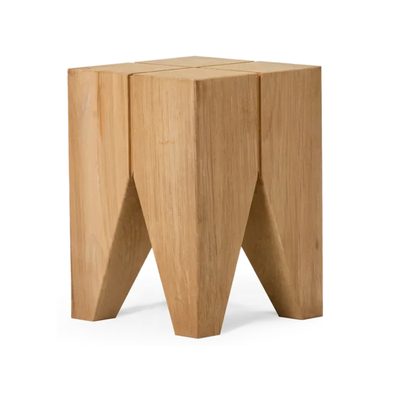 Pure Triangle Side Table, 11.8"W x 11.8"D x 17.7"H