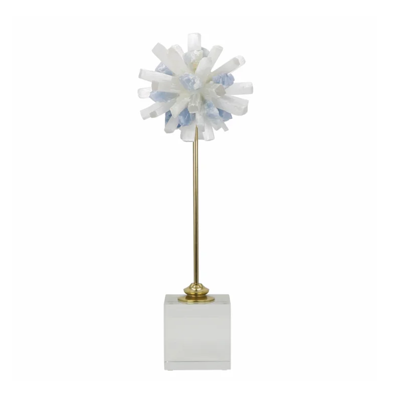 Quartz Sculpture on Base